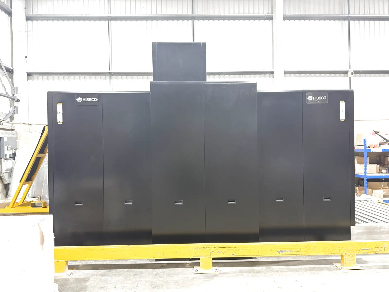 Hissco HS 1818 DV large-tunnel pallet and cargo X-ray system