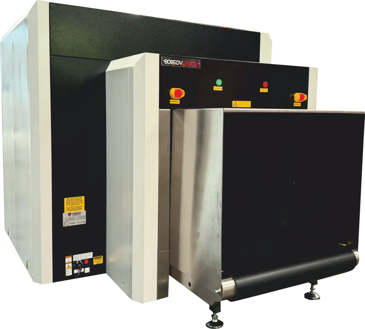 Hissco HS 8065 DV EVO2 dual-view hold baggage X-ray machine